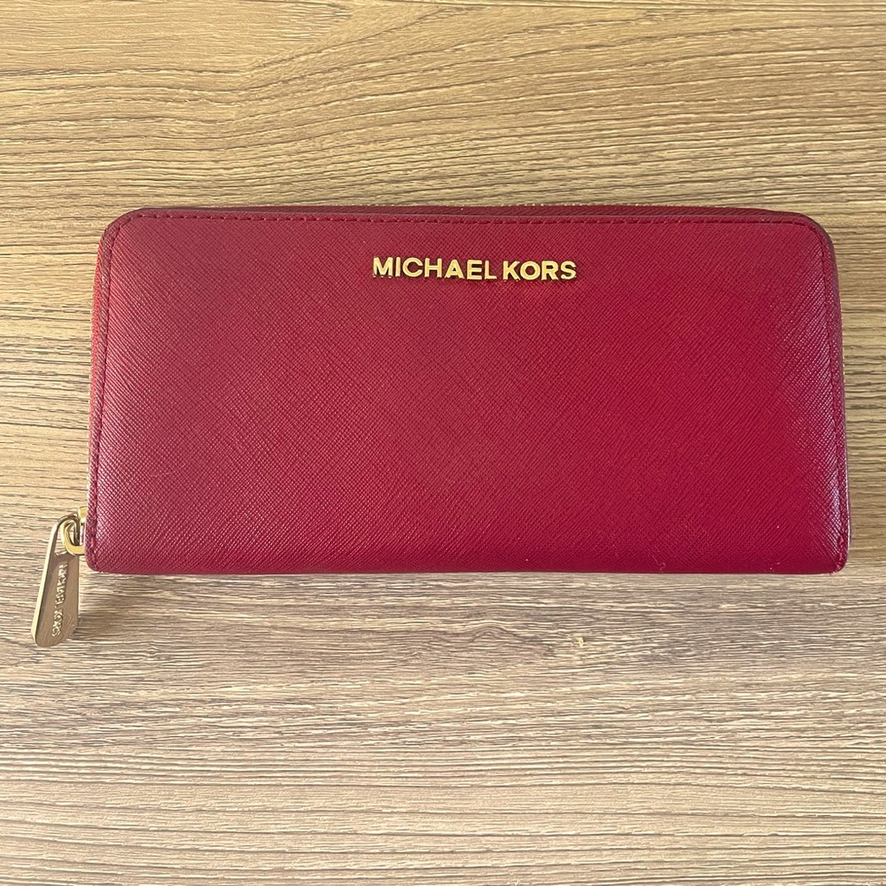 Michael Kors leather wallet